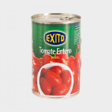 Tomate entero pelado EXITO bote 1/2kg