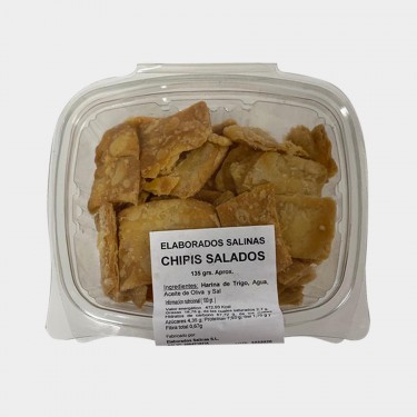 Chipis salados ELABORADOS SALINAS bandeja 135g
