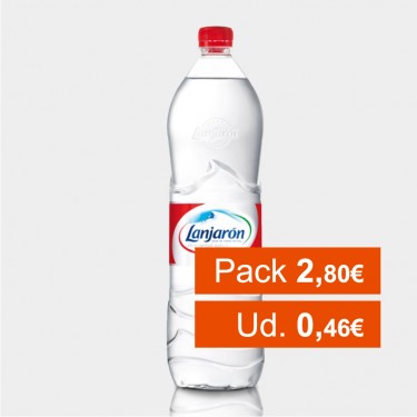 LOTE 10 PACKS LANJARON 1500 PACK 6 PET