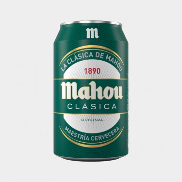 CERVEZA MAHOU BOTE 1/3 CLASICA x24