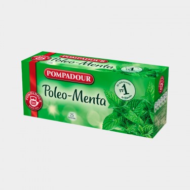 Infusion poleo menta POMPADOUR estuche 25 Unds