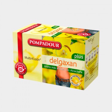 Infusion delgaxan plus POMPADOUR estuche 20 Unds