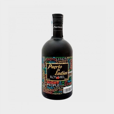 RON MIEL PUERTO INDIAS botella