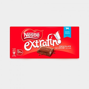 CHOCOLATE CON LECHE EXTRAFINO NESTLE TABLETA 125 GR