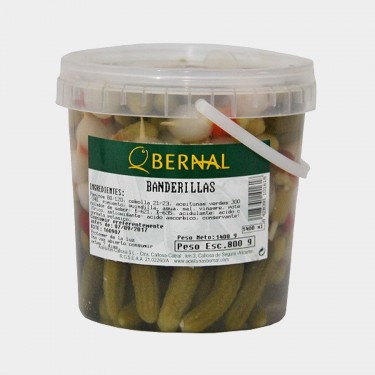 Banderillas  BERNAL tarro 1kg