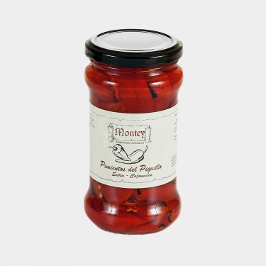 Pimiento piquillo entero asado MONTEY tarro 314ml