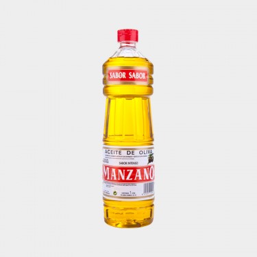Aceite de oliva 1º intenso MANZANO botella pet 1L