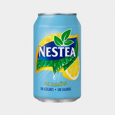 refresco de te al limon sin azucar NESTEA bote 0.33 x 24u