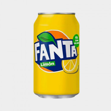 Refresco limon FANTA lata 33cl caja 24