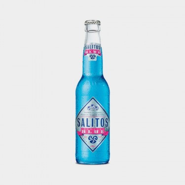 cerveza SALITOS BLUE botella 1/3 caja 24