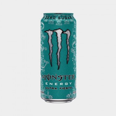 Bebida energetica MONSTER ULTRA  FIESTA lata 500ml caja 24