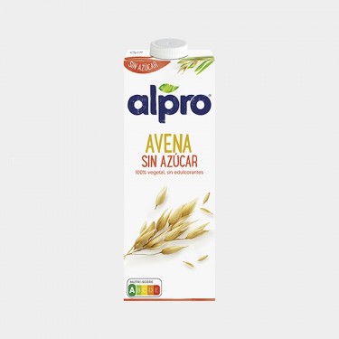 bebida de avena sin azucar ALPRO brik 1L