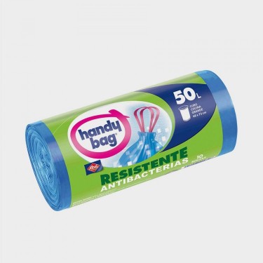 UNI. B. DE BASURA ANTIGOTEO 50L / 10B HANDYBAG