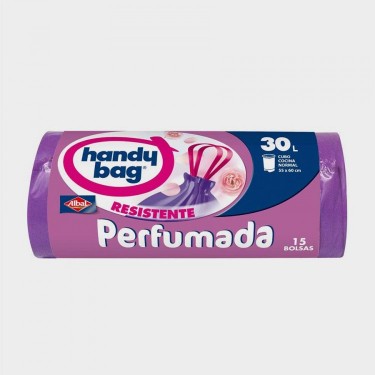 UNI.B.BASURA PERFUMADA/ANTIG 30L/15B HANDYBAG