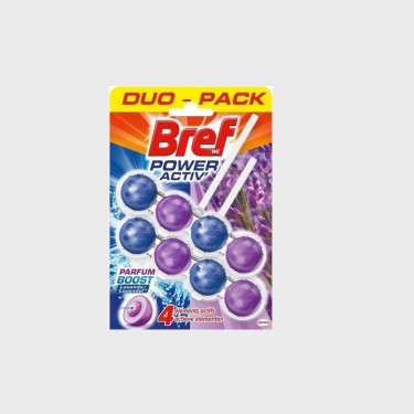 Colgador WC poder activo lavanda BREF WC 2 pack x 8 uni