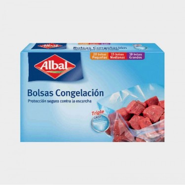 UNI. BOLSA CONGELACION 3L/40BOLSAS