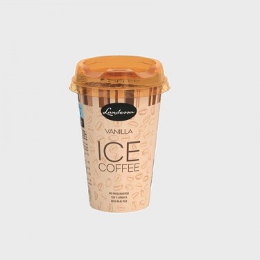 Cafe helado VAINILLA LANDESSA ICE COFFEE vaso 230ml pack 10