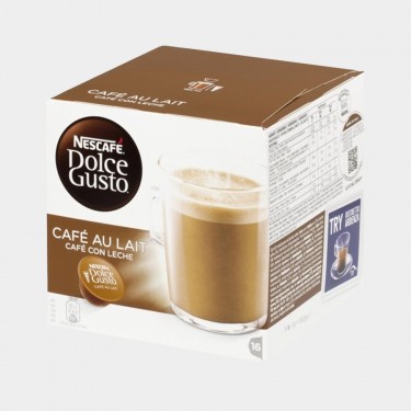 UNIDAD DOLCE GUSTO CON LECHE X16
