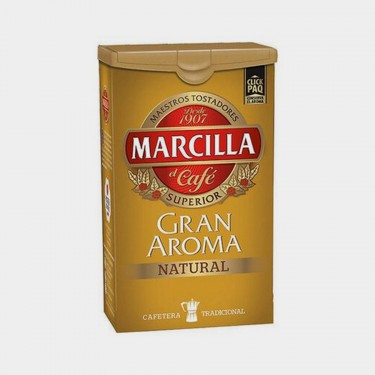 Cafe natural molido Marcilla  250gr