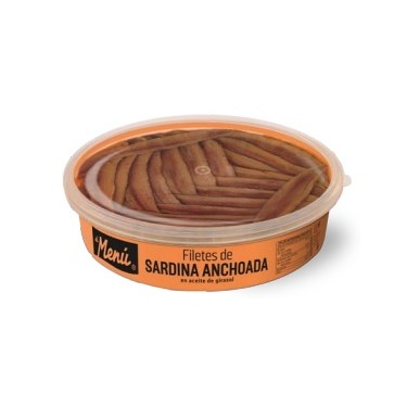Sardina anchoada EL MENU tarrina 570gr
