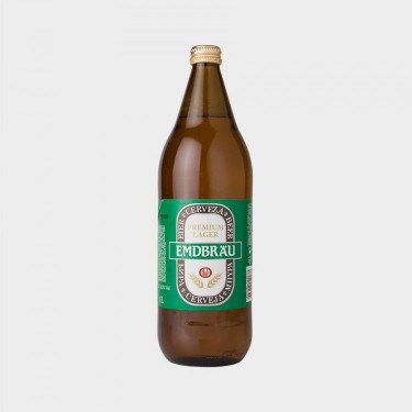 CERVEZA EMDBRAU LITRO PACK 6