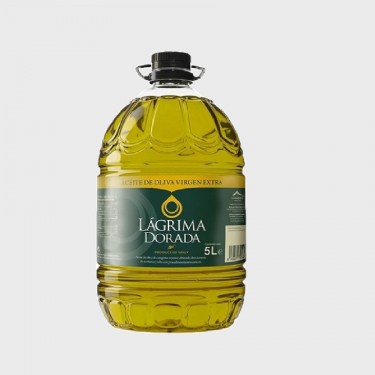 Aceite de oliva virgen extra  LAGRIMA DORADA  Gfa 5 litros
