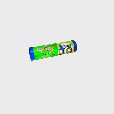 Bolsa basura resistente CAMPOS ELISEOS rollo 15 Unds-30L