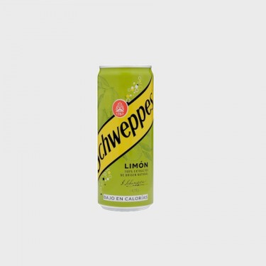 Tonica SCHWEPPES LIMON lata 33cl caja 24