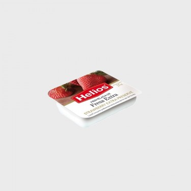 Confitura fresa HELIOS caja 25g x 80 Unds