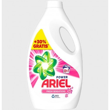 Detergente liquido ARIEL botella 1485ml 27 dosis