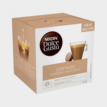 UNIDAD DOLCE GUSTO CORTADO X16