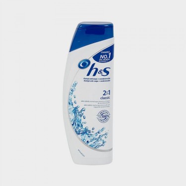 UNIDAD CHAMPU HS 360ML. CLASICO 2 EN 1