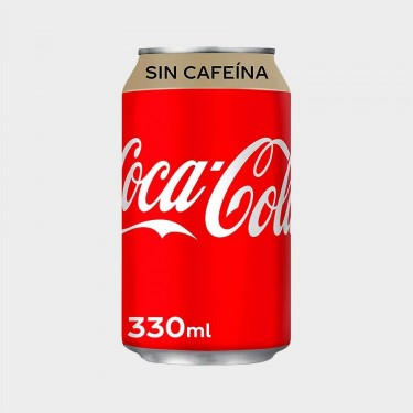 COCA COLA LATA SIN CAFEINA