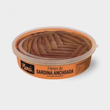 SARDINA ANCHOADA TARRINA 850 GR MENU
