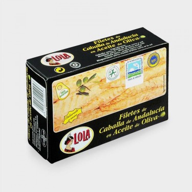 FILETE CABALLA ACEITE OLIVA RR125 LOLA