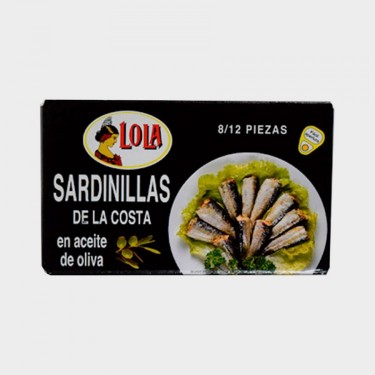 SARDINILLAS ACEITE OLIVA RR125 LOLA