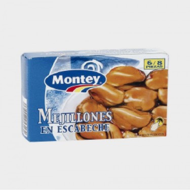 MONTEY MEJILLON ESCABECHE 6/8 LATA