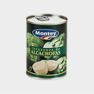 UNIDAD MONTEY ALCACHOFA 1/2 KG CORAZONES 10/12