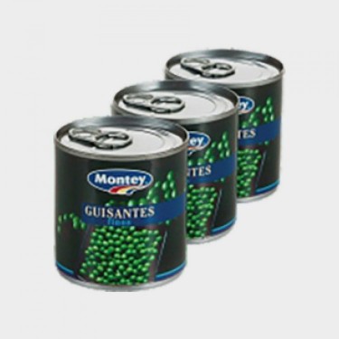 PACK 3 GUISANTE NATURAL 1/4 MONTEY