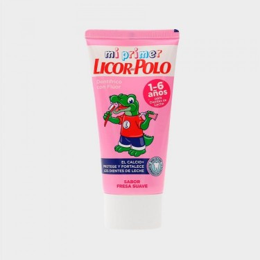 UNI.DENTIFRICO LICOR POLO JUNIOR FRESA (1-6 AÑOS)