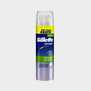 uni ESPUMA DE AFEITAR GILLETTE P. SENSIBLES 200