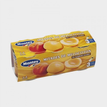 PACK 3 MONTEY MELOCOTON ALMIBAR 1/4