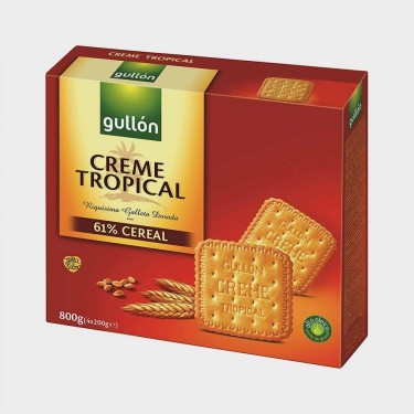 UNI GULLON CREME TROPICAL 800 GRS
