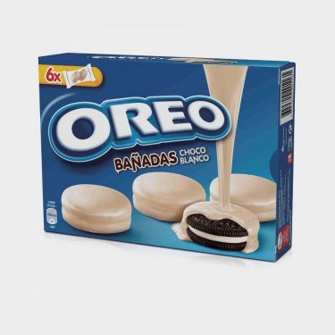 UNI OREO GALLETA BAÑADA CHOC BLANCO 246 G