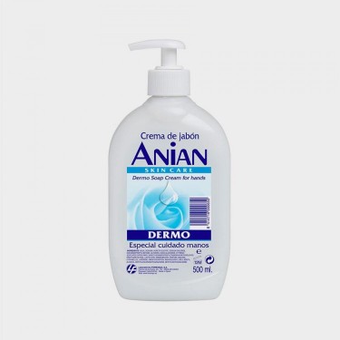 UNIDAD ANIAN JABON MANOS DOSIF 500 ML