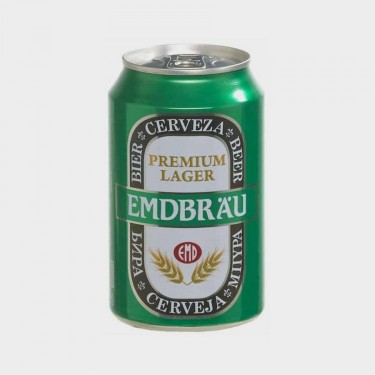 CERVEZA EMDBRAU BOTE 1/3 X12