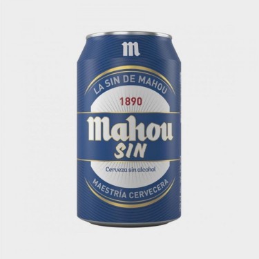 CERVEZA MAHOU SIN LATA 1/3