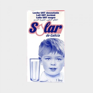 LECHE DESNATADA SOLAR BRIK 1L X6