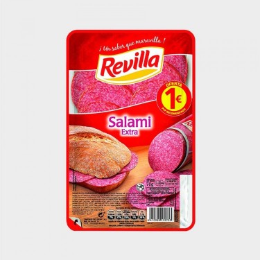 SALAMI EXTRA REVILLA LONCHAS 70grs 1 EURO