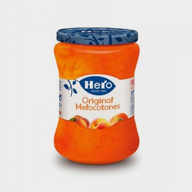 UNIDAD MERMELADA HERO MELOCOTON TARRO 345 GR